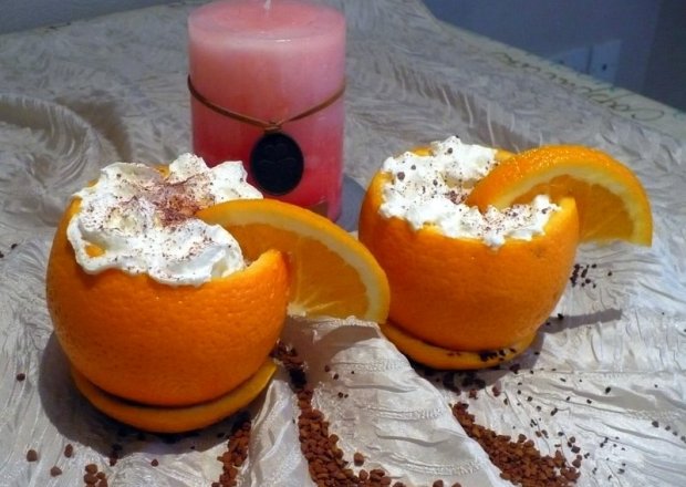 Fotografia przedstawiająca Aromatyczna Kawa z Nutą Pomarańczy