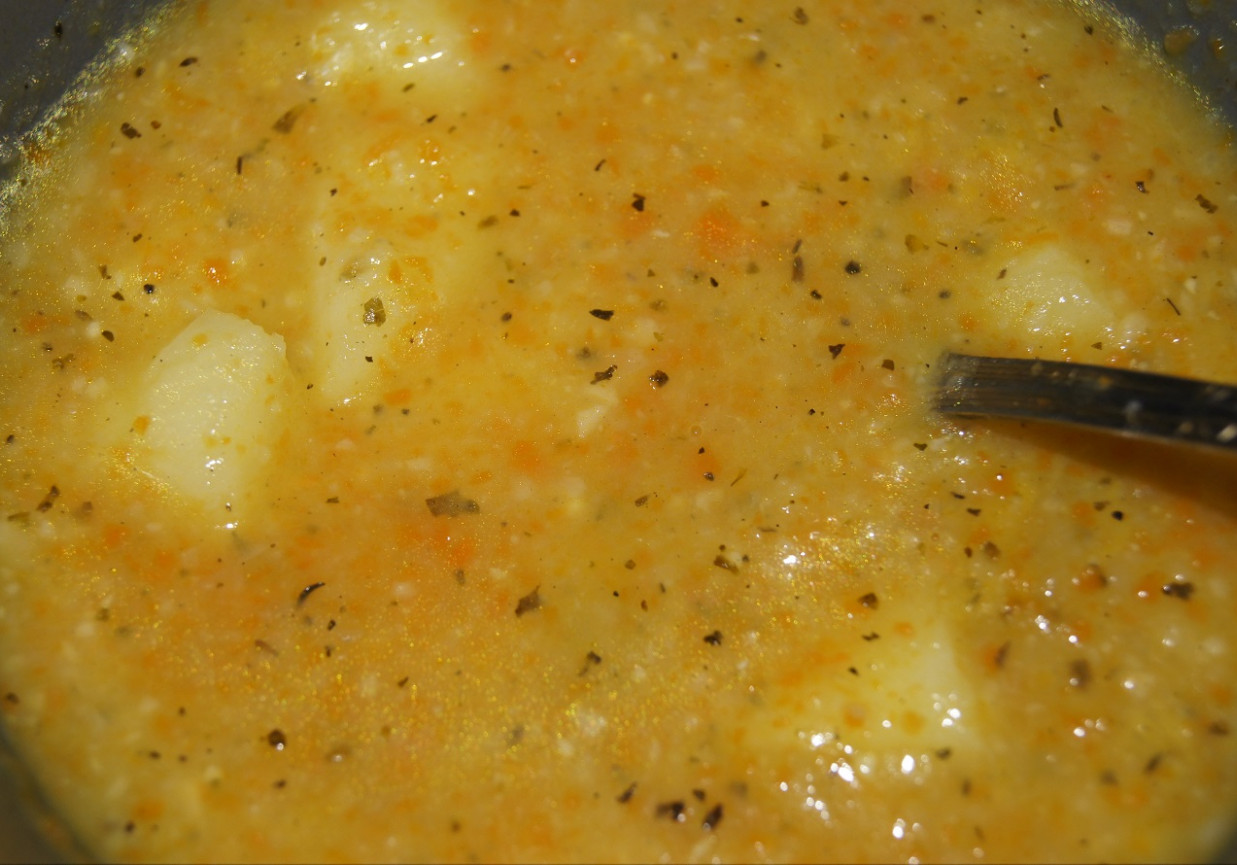 Aromatyczna zupa warzywna foto