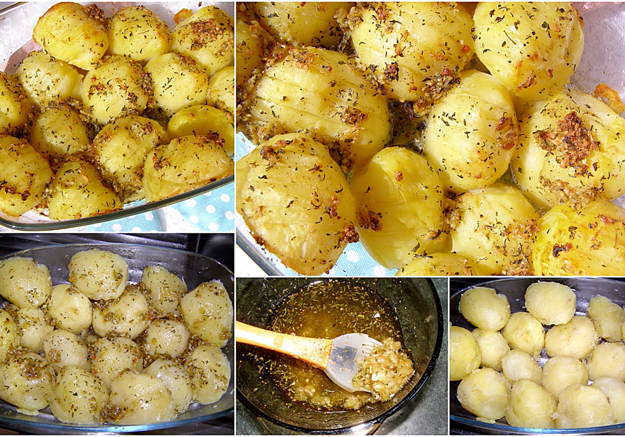 aromatyczne i pyszne ziemniaki z piekarnika... foto