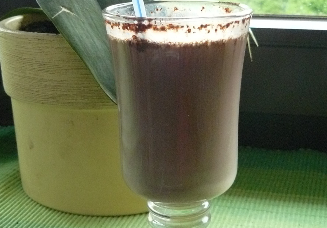 Aromatyczne kakao z cynamonem foto