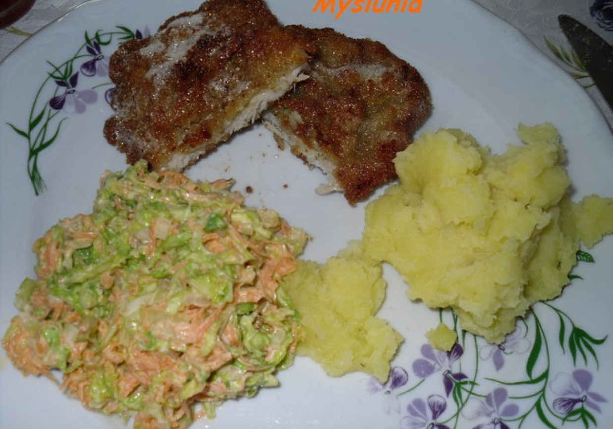 Aromatyczne schabowe foto