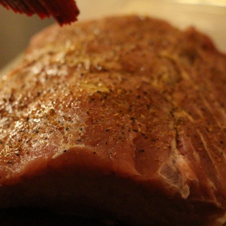 Krok 1 - Aromatyczny schab pieczony foto