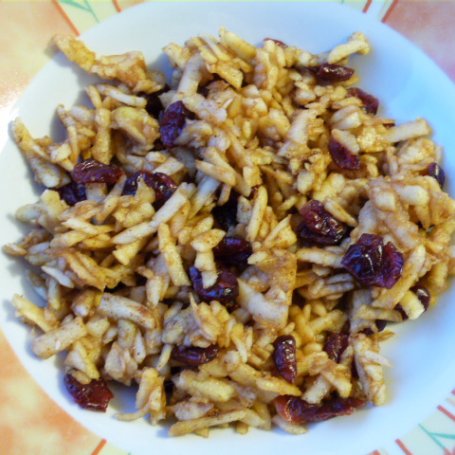 Krok 1 - Babeczki z jabłkami i suszoną żurawiną foto