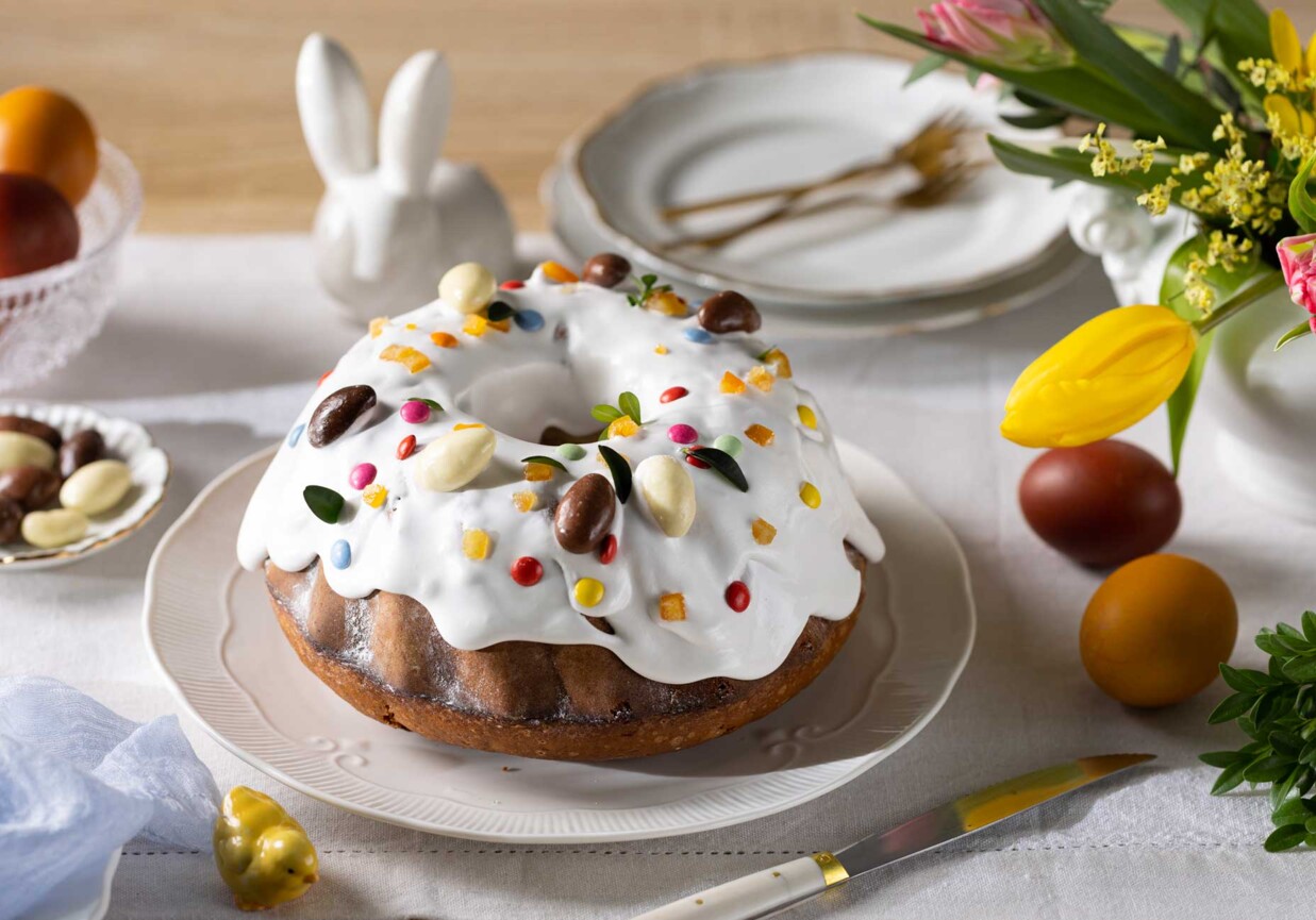 Babka bez jajek foto