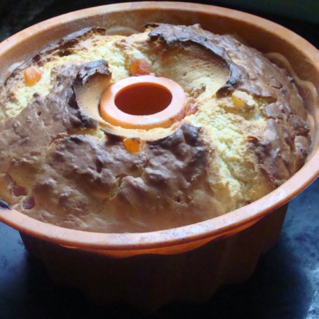 Krok 5 - Babka drożdżowa z papają foto