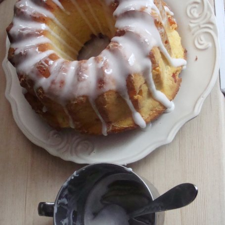 Krok 6 - Babka drożdżowa z papają foto