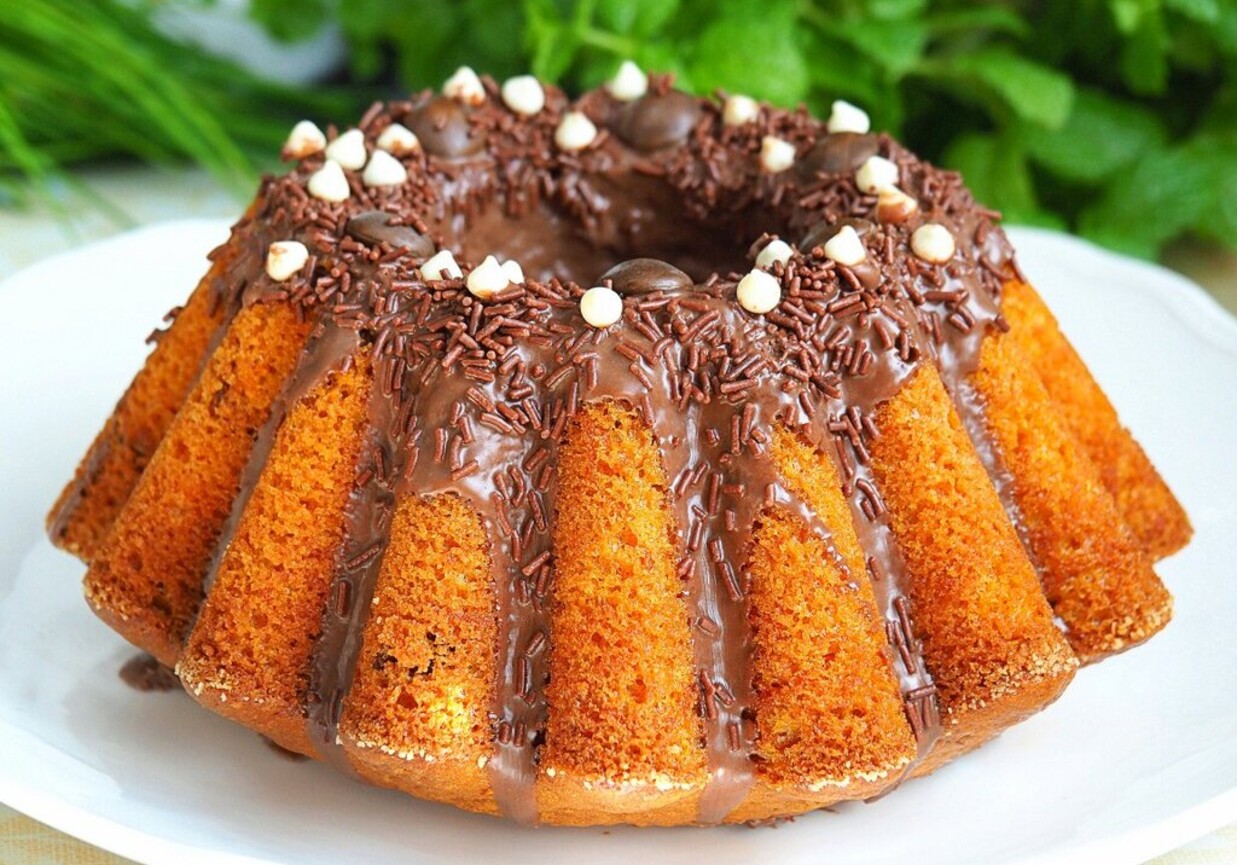 Babka marchewkowa z nutą pomarańczy foto