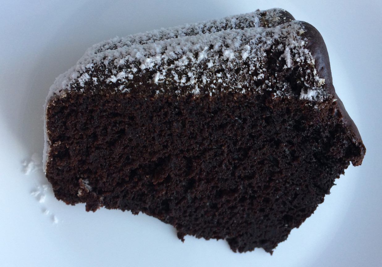Babka mocno czekoladowa foto