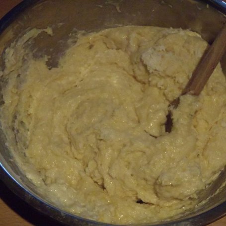 Krok 1 - Babka rabarbarowa z kruszonką foto