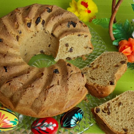 Krok 3 - Babka z kawą zbożową i rodzynkami foto