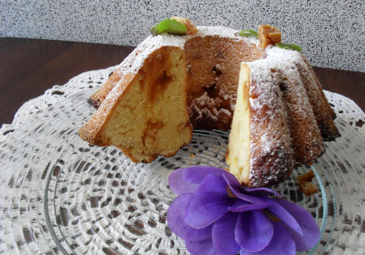 Babka z krówkami foto