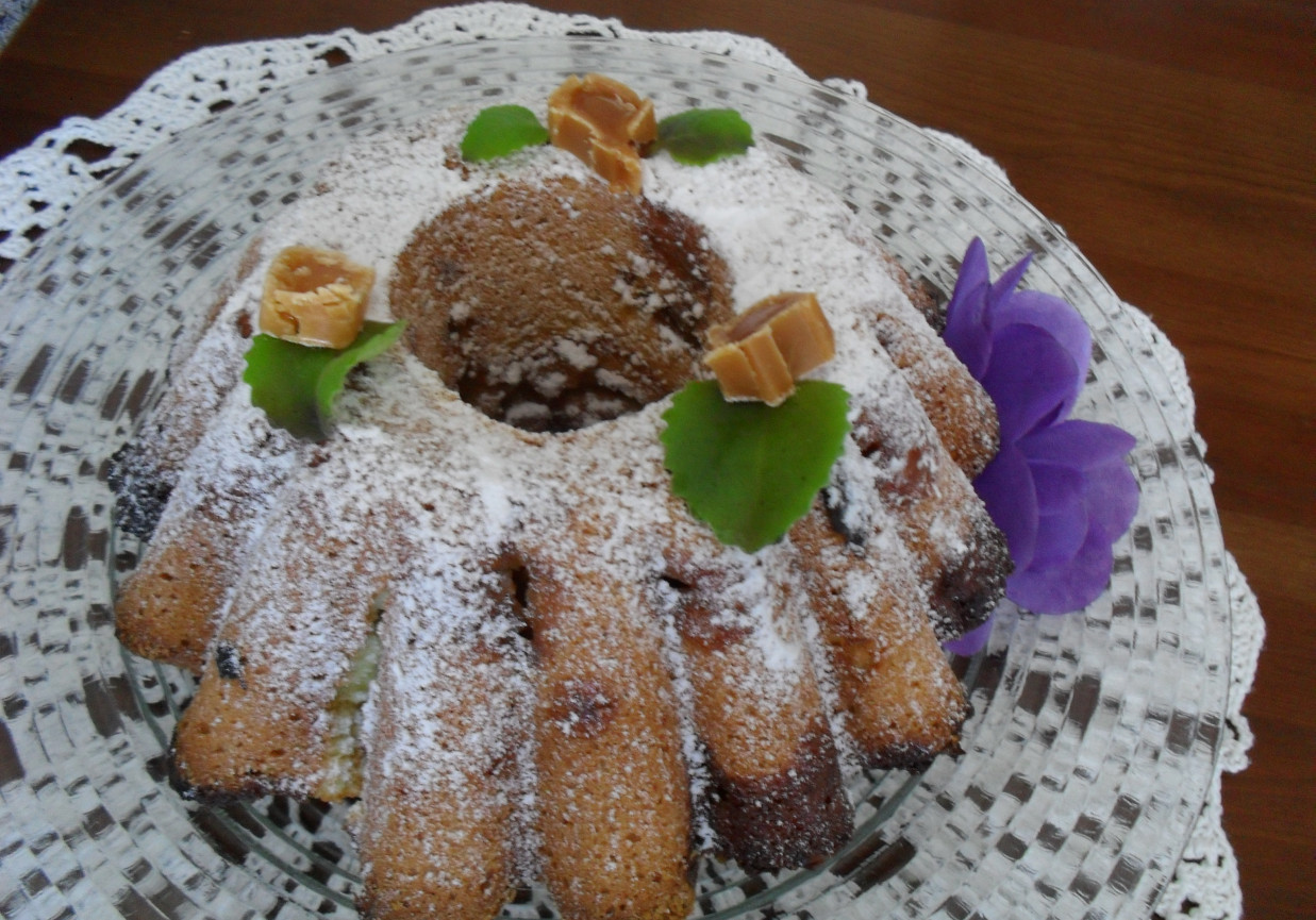 Babka z krówkami foto