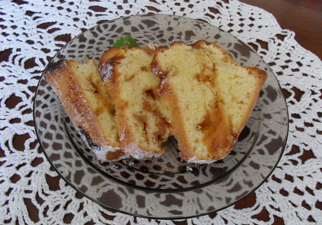 Babka z krówkami foto