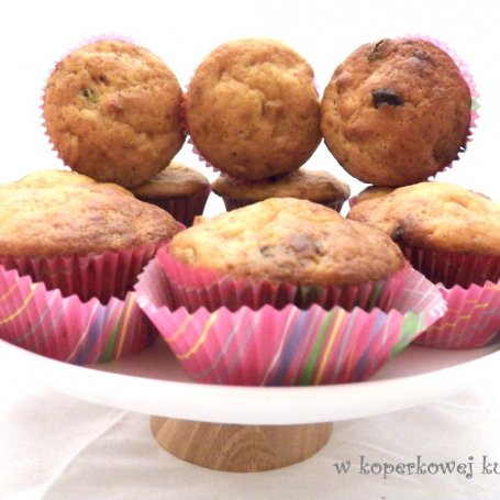 Krok 5 - Bakaliowe muffinki z czekoladą foto
