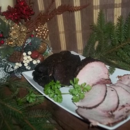 Krok 9 - Balsamiczna szynka z kawą i cynamonem foto