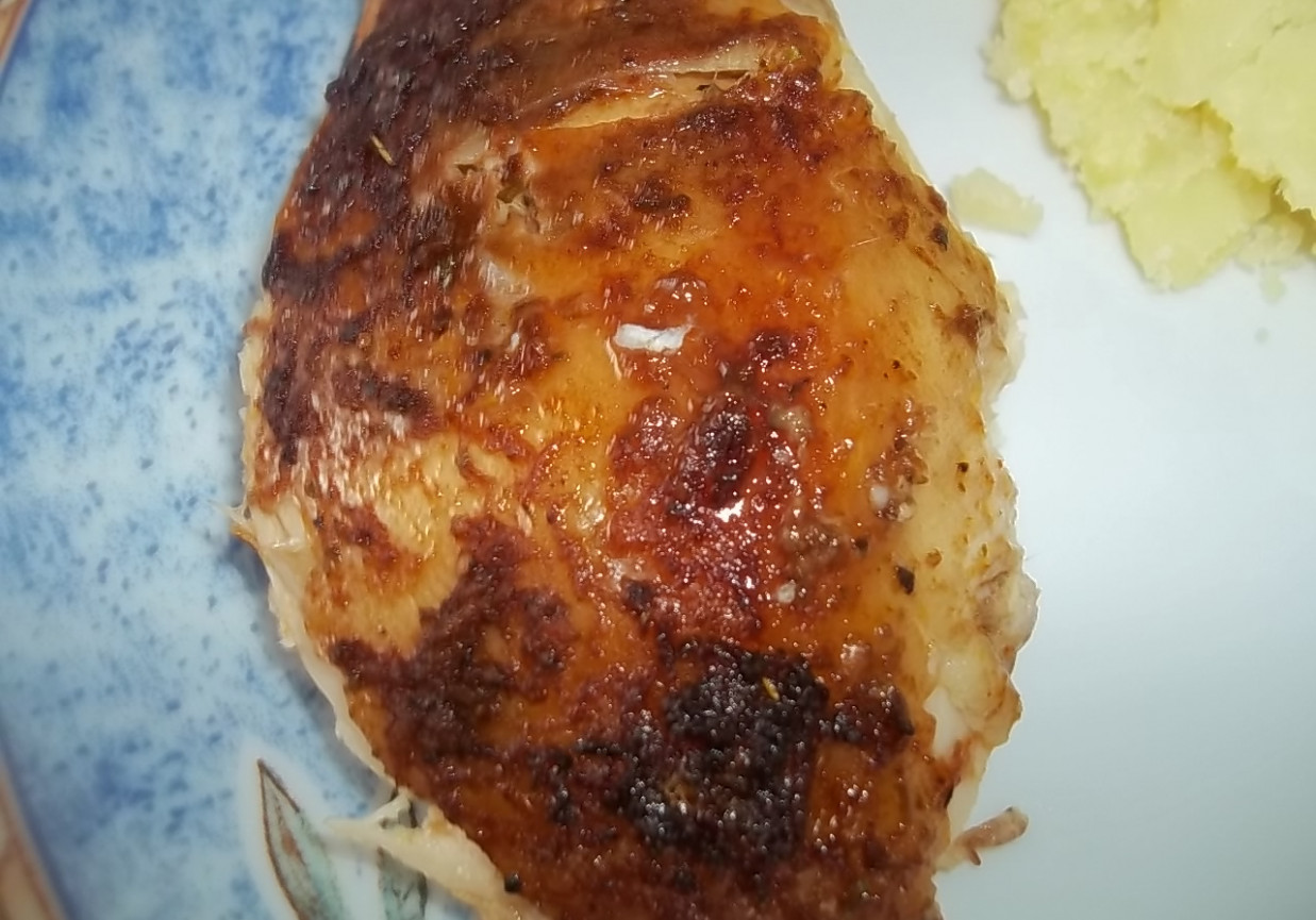 Balsamiczny pieczony kurczak foto