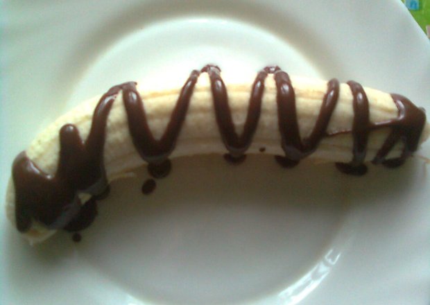 Fotografia przedstawiająca Banan w czekoladzie