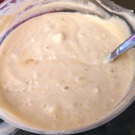 Krok 3 - Bananowe gofry foto