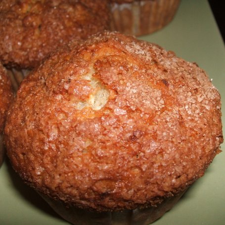 Krok 5 - Bananowe muffinki z cynamonową skorupką foto