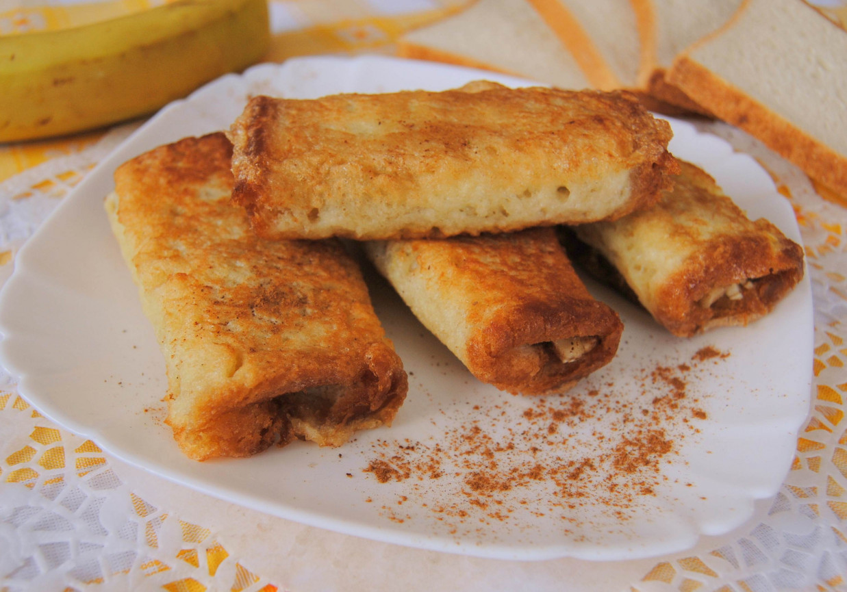 Bananowe roladki - DoradcaSmaku.pl