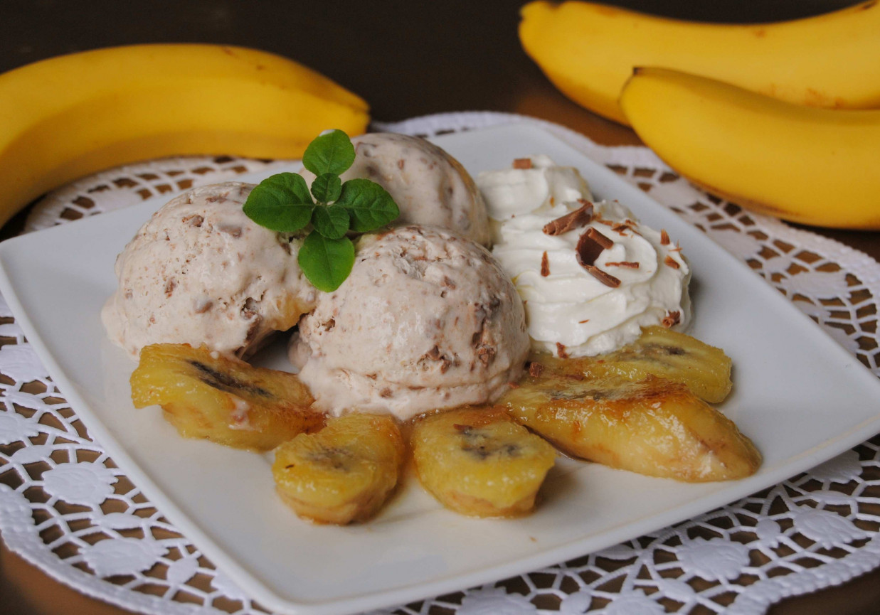 Bananowo-lodowy deser (około 6 porcji) foto