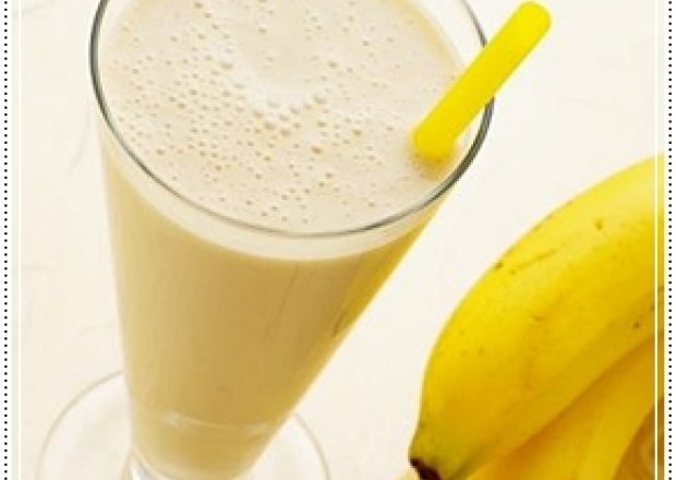 Fotografia przedstawiająca Bananowy MilkShake