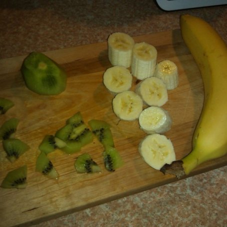 Krok 3 - Banany w czekoladzie z orzechami foto
