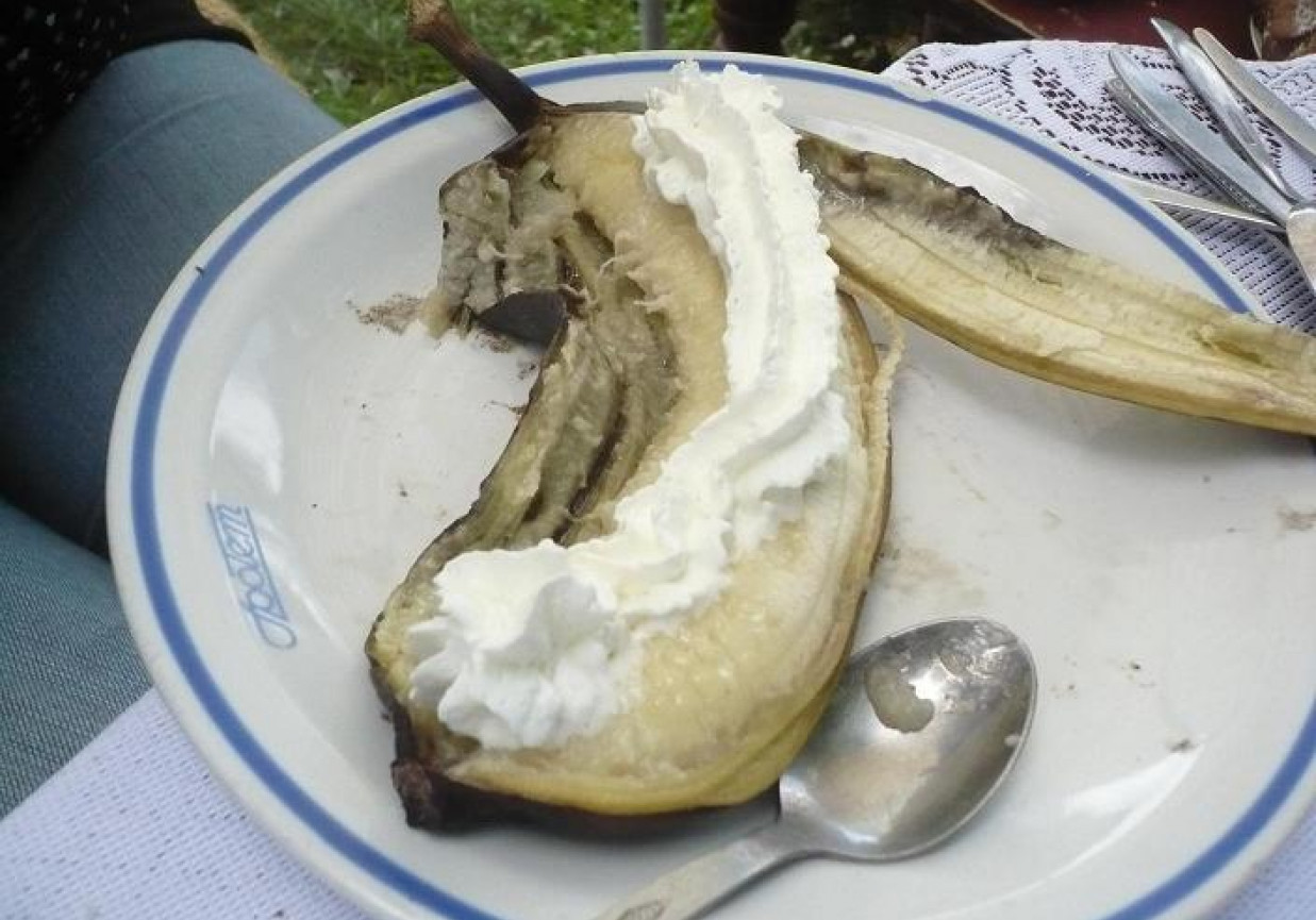 Banany z grilla foto