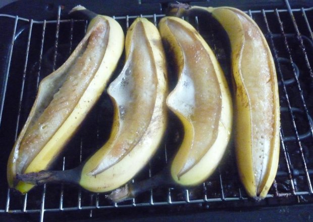 Fotografia przedstawiająca Banany z grilla