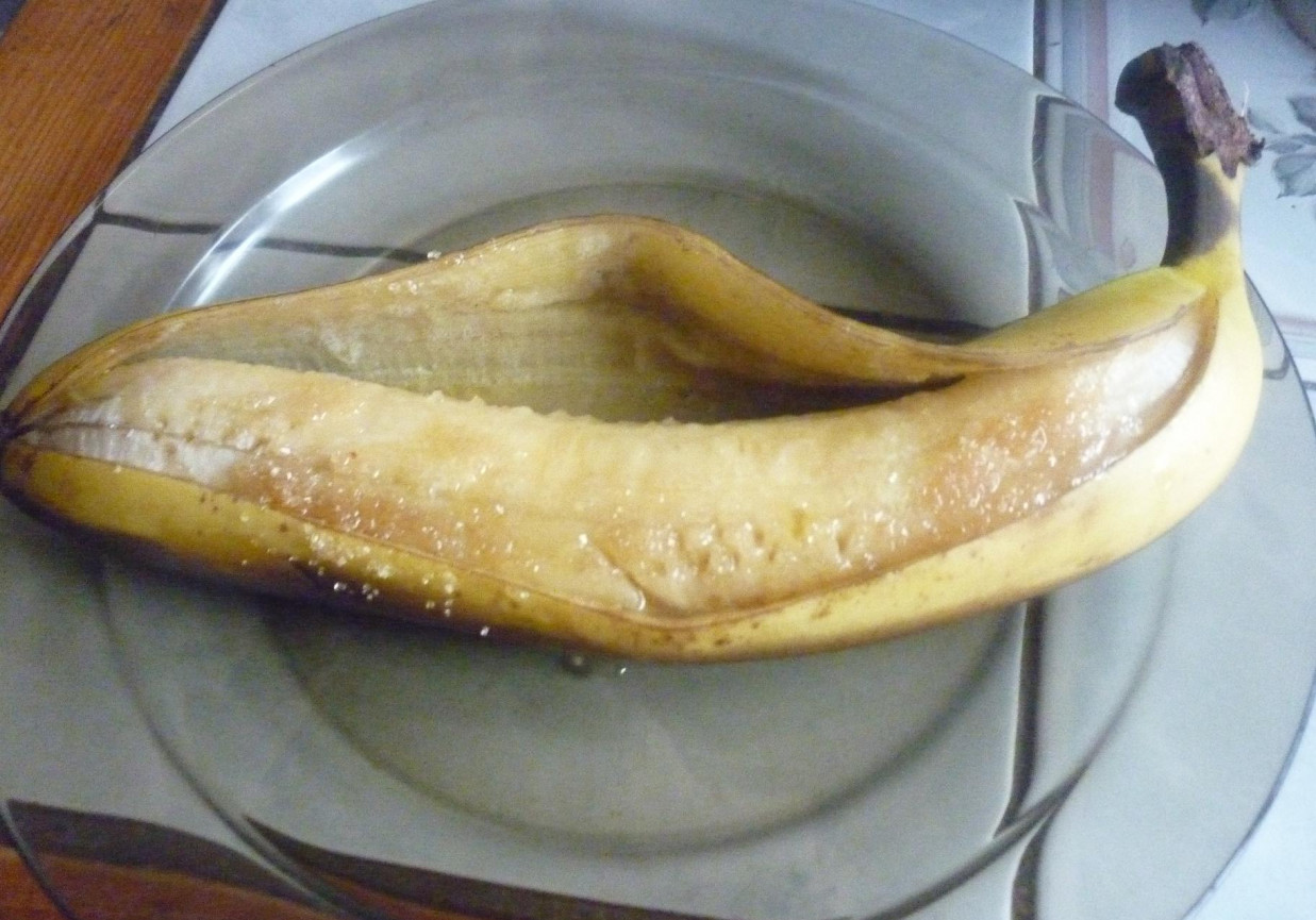Banany z grilla foto