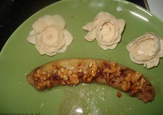Fotografia przedstawiająca Banany z piekarnika