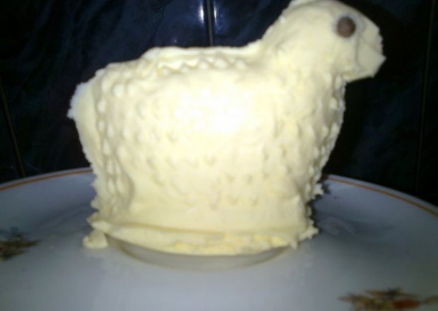 Fotografia przedstawiająca Baranek z domowego masła
