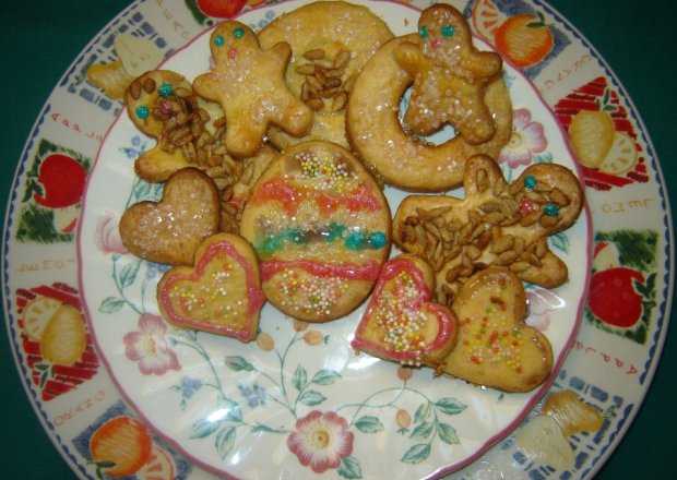 Fotografia przedstawiająca Bardzo kruche ciasteczka