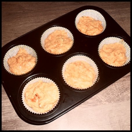 Krok 4 - Bardzo marchewkowe muffiny foto