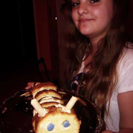 Krok 5 - Barwna dżdżownica- stonoga foto