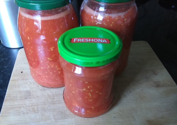 Fotografia przedstawiająca Baza pomidorowa do zupy