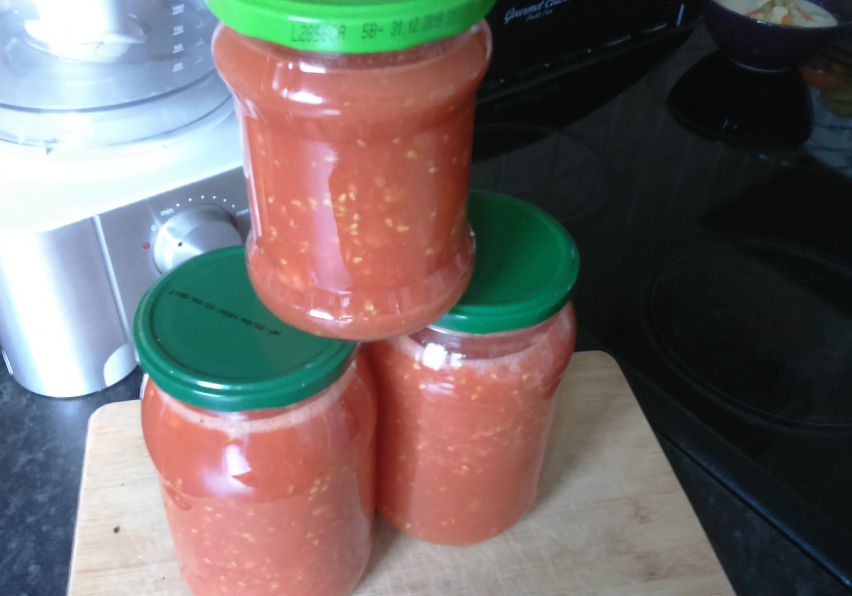 Baza pomidorowa do zupy foto