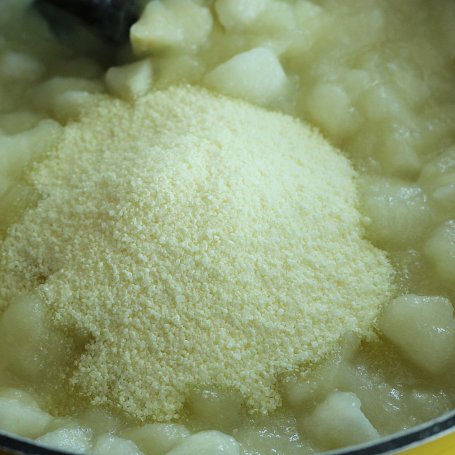 Krok 3 - Bezglutenowy jabłecznik z jeżynami foto
