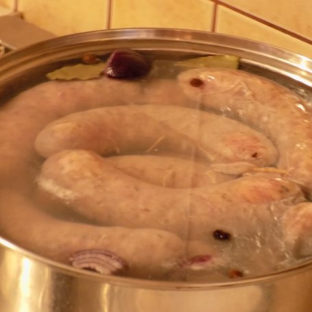 Krok 1 - Biała kiełbasa pieczona foto
