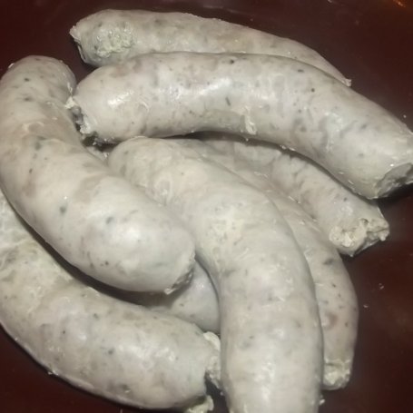 Krok 1 - Biała kiełbasa w glazurze wiśniowej foto