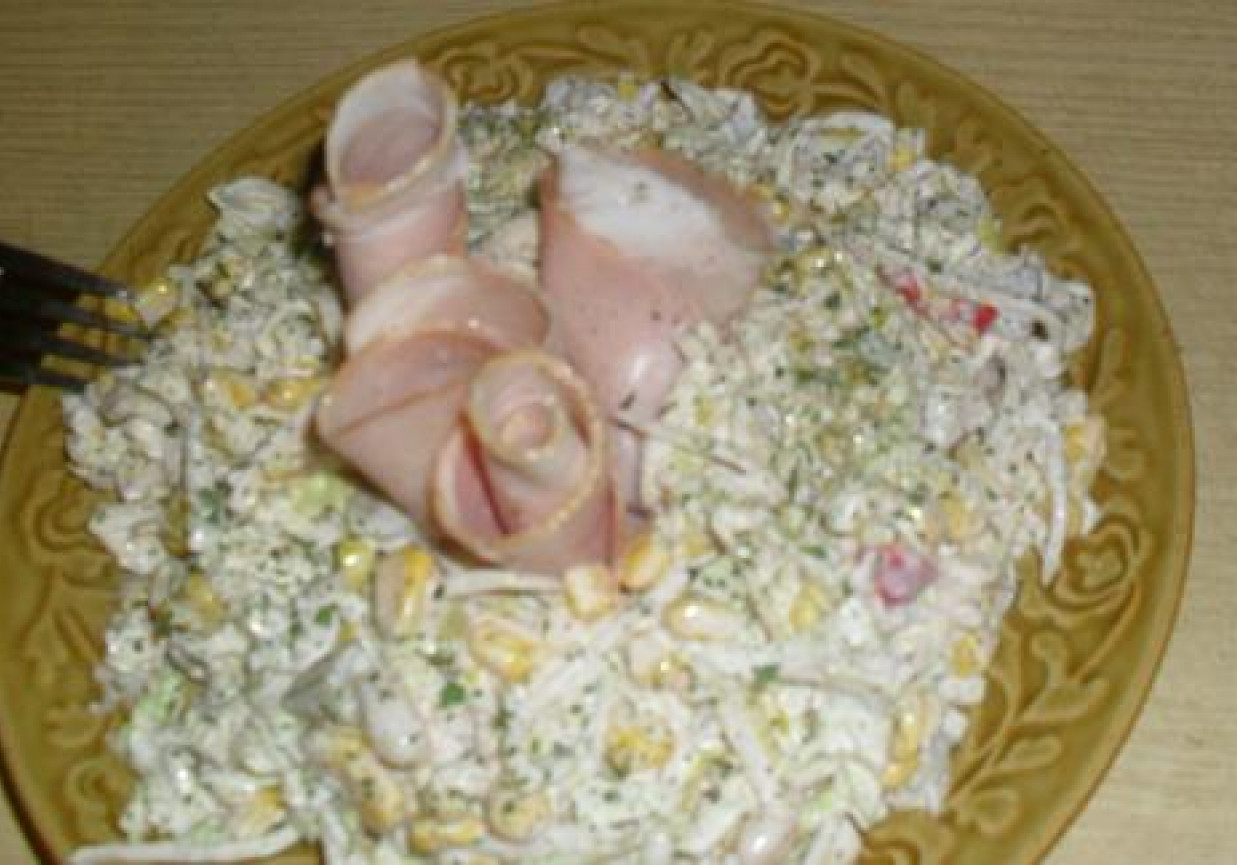 Biała sałatka foto