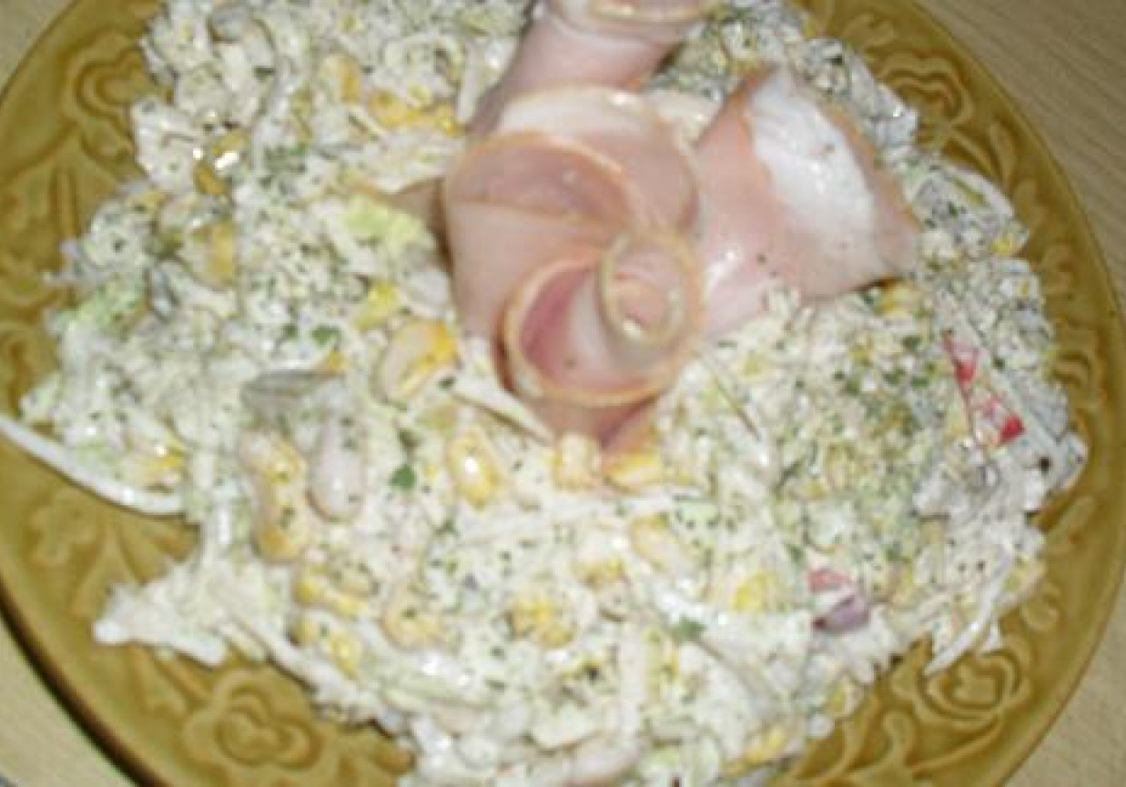 Biała sałatka foto