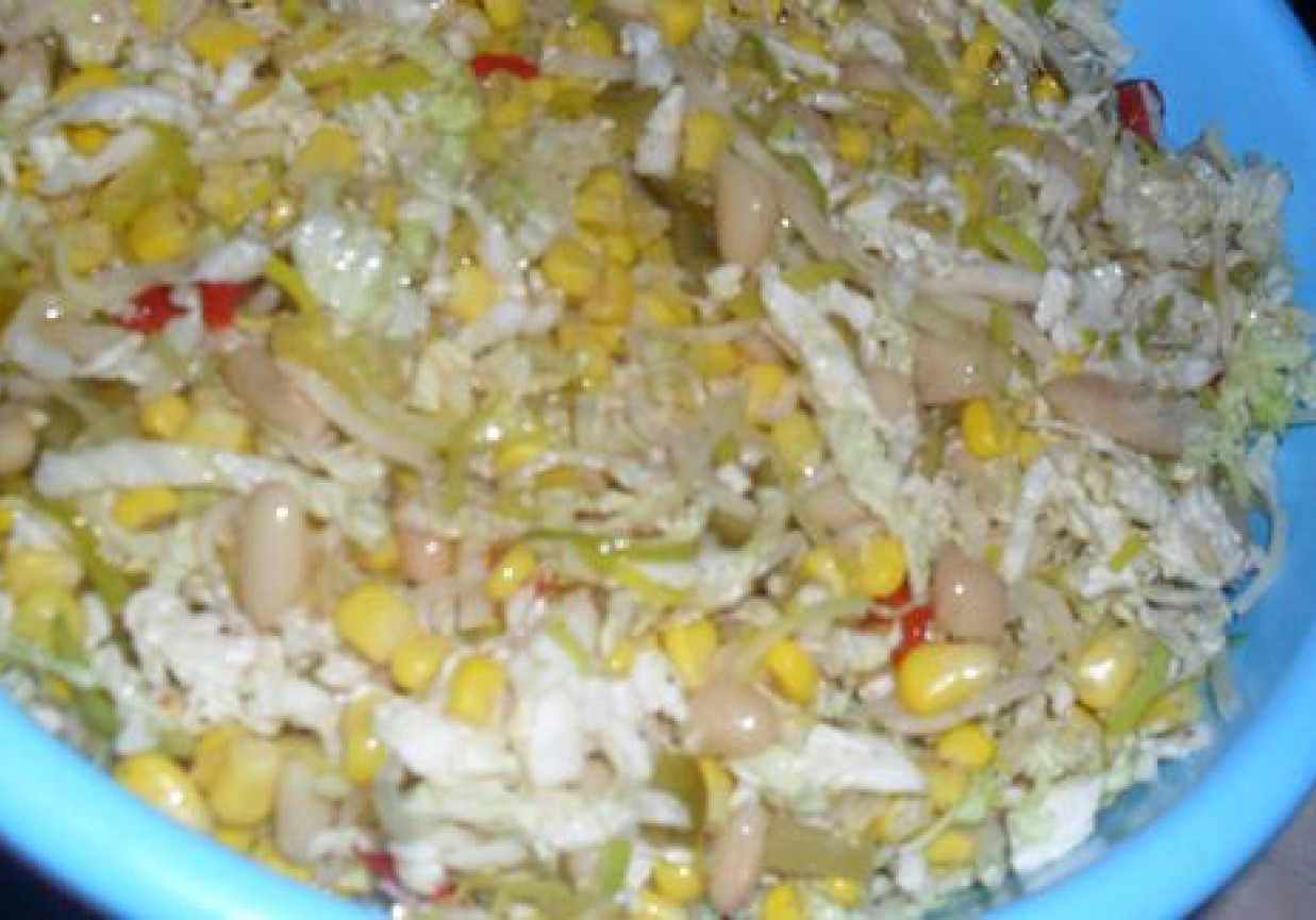 Biała sałatka foto