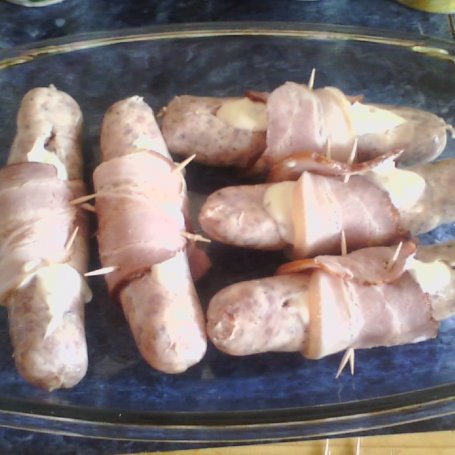 Krok 4 - Biała wypasiona  kiełbasa foto