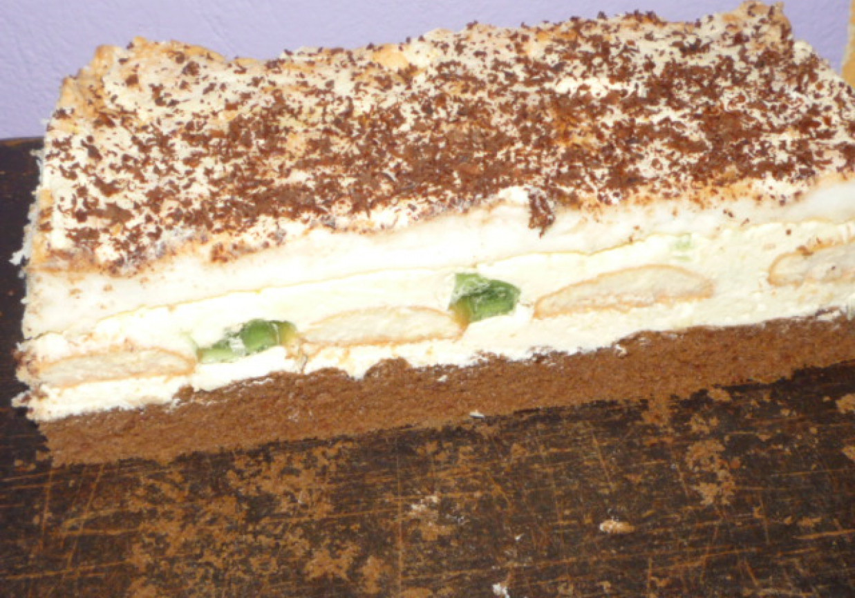 Białkowo kakaowe ciasto foto