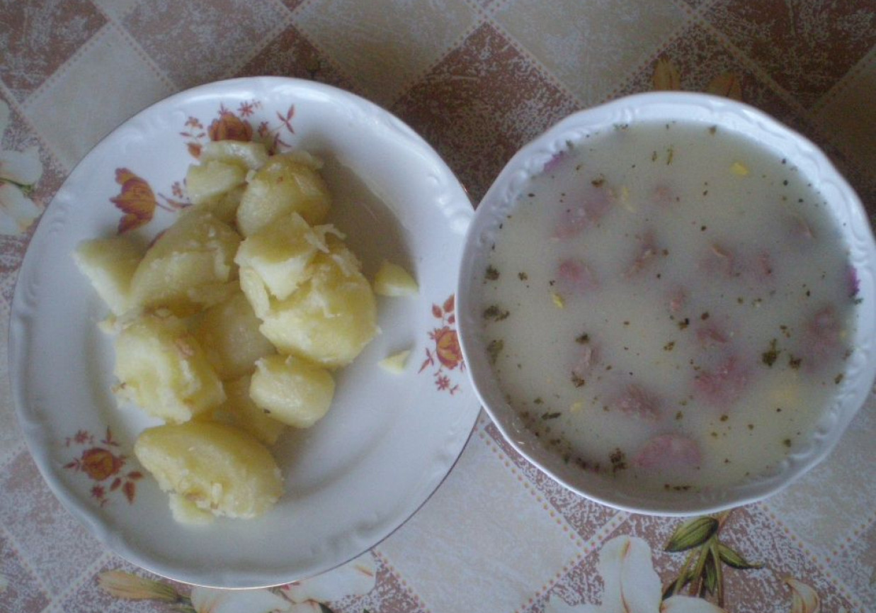 Biały barszczyk chrzanowy foto