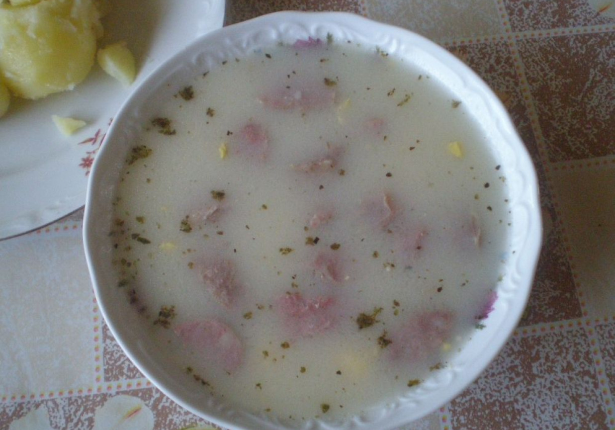 Biały barszczyk chrzanowy foto