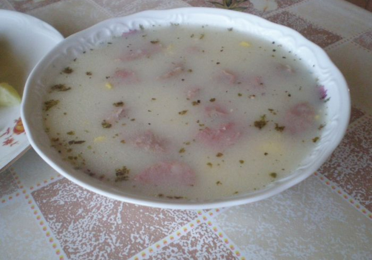 Biały barszczyk chrzanowy foto