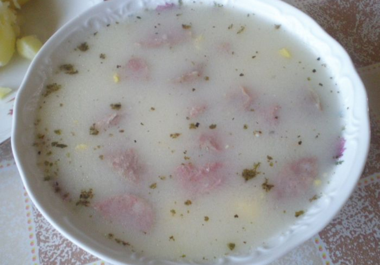 Biały barszczyk chrzanowy foto