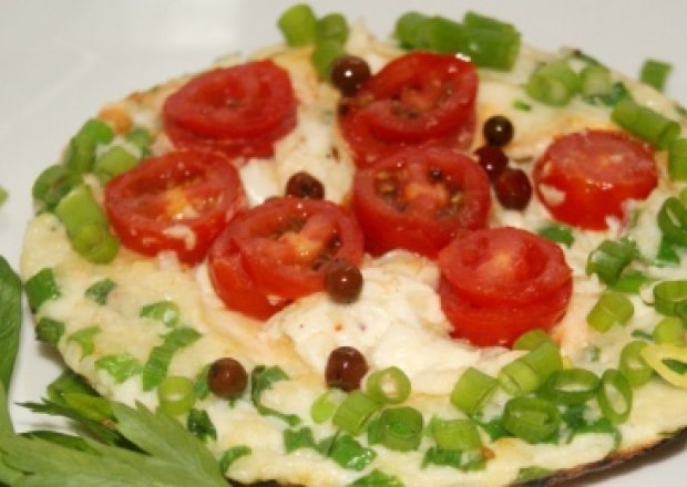 Fotografia przedstawiająca Biały omlet